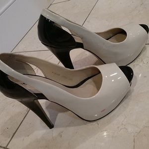 Shoes, peeptoe, high heels